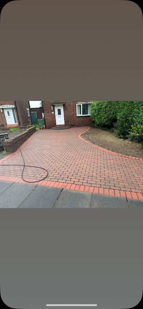 Cleaned Driveway